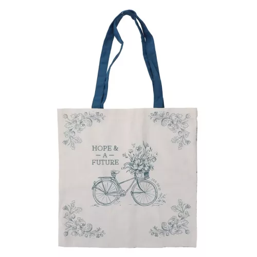 Hope And A Future Bicycle Collection Tote Bag