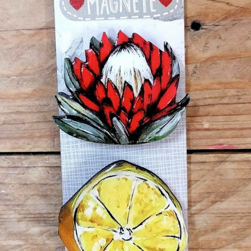 Magnete Protea en Suurlemoen