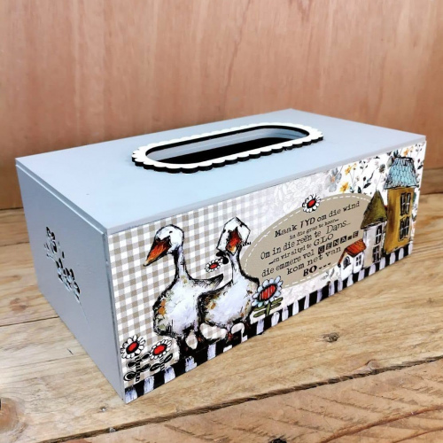 Tissue Box Cover Eende
