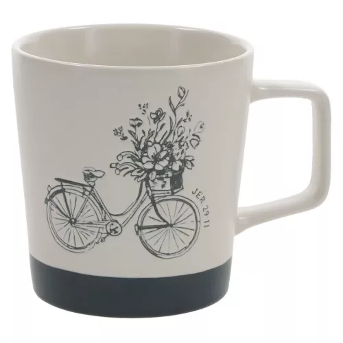 Hope And A Future Bicycle Collection Ceramic Coloring Mug