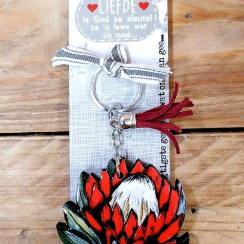 Sleutelring Protea