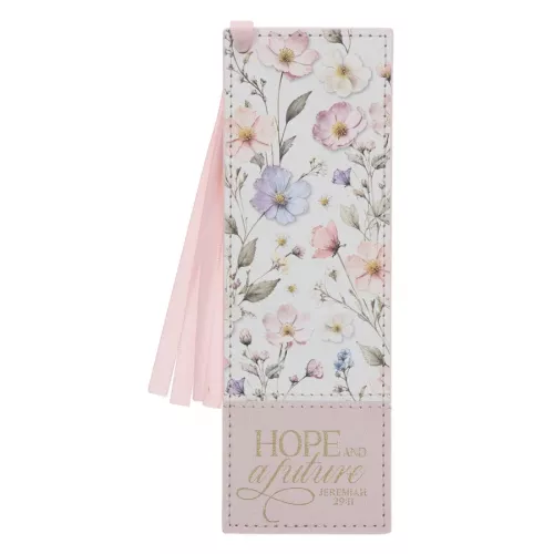 Hope And A Future 3D Flowers Collection Bookmark