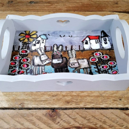 Tray for 2 Donkie Windpomp