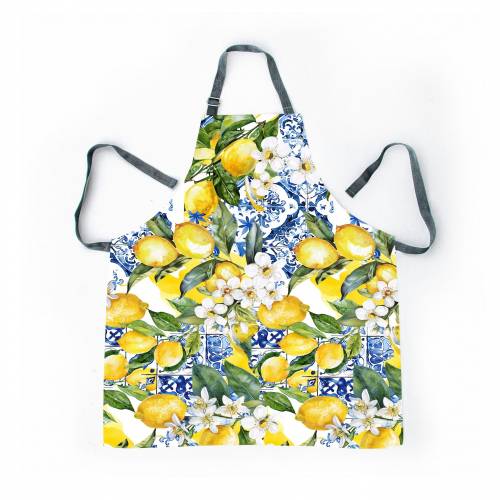 Amalfi Med Lemon Blue Apron