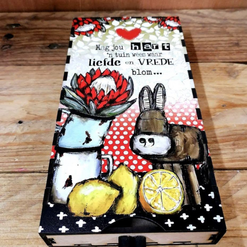 Chocolate Box Donkie Suurlemoene 21 x 10 x 3cm