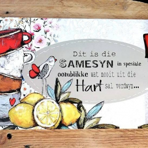 Platter Bord Suurlemoene