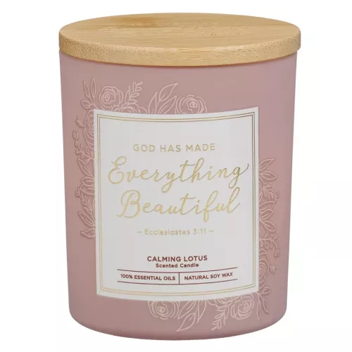 Everything Beautiful Blush & Taupe Collection Candle