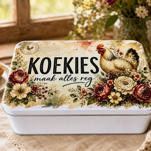 Tin Koekies Maak Alles Reg Hoender