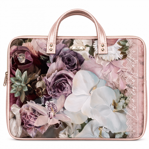 Laptop Bag Pink Floral