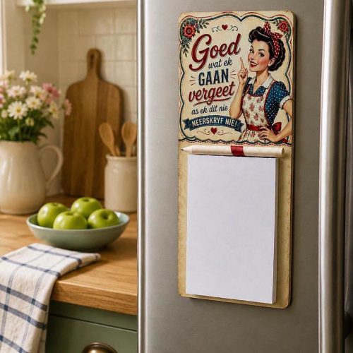 Notepad Retro Housewife