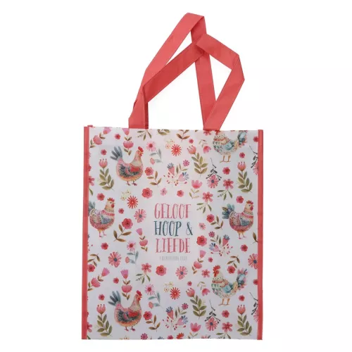 Geloof Hoop En Liefde Plaas Reeks Totebag