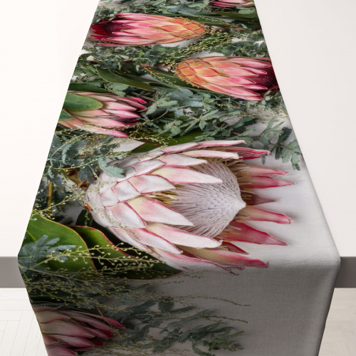 Protea Harvest Table Runner
