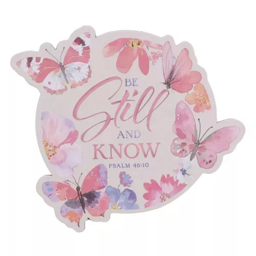 Be Still And Know Watercolor Collection Magnet