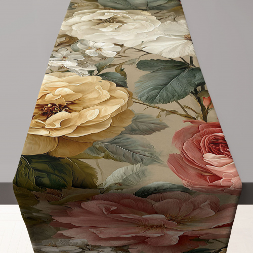  Another Muse Floral Table Runner