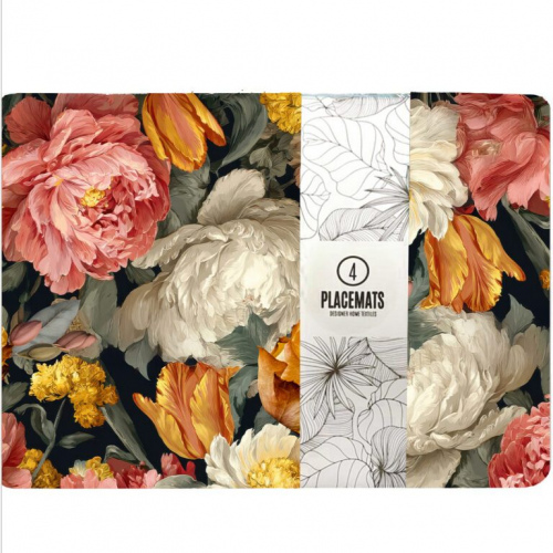 Botanical Valeria Muse Neoprene Placemats