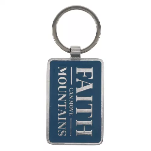 Faith Can Move Mountains Collection Keyring