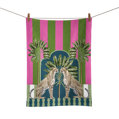 Safari Cheetahs Food Towel