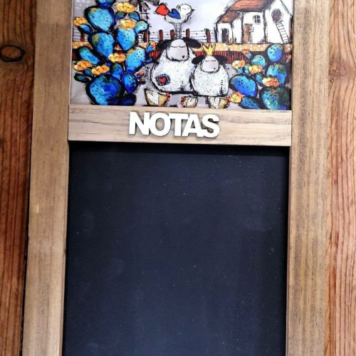 Notabord Blou Kaktus