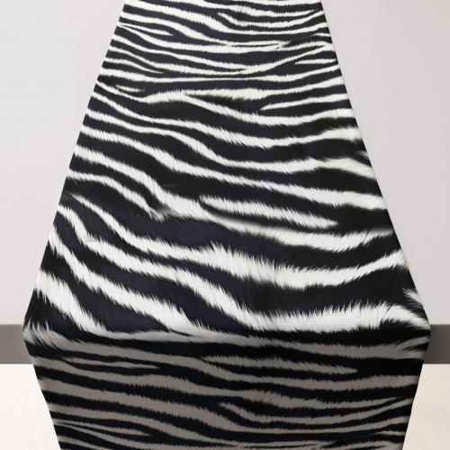 Africa Zebra Skin Table Runner